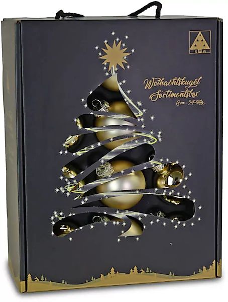 RIFFELMACHER & WEINBERGER Weihnachtsbaumkugel, (Set, 24 St.) günstig online kaufen