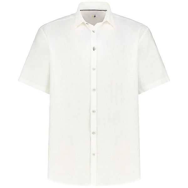 Pfundskerl Trachtenhemd aus Leinen Farbe weiß Größe: 4XL günstig online kaufen