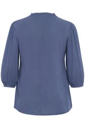 KAFFE Curve Langarmbluse Langarm-Bluse KCkamille Große günstig online kaufen