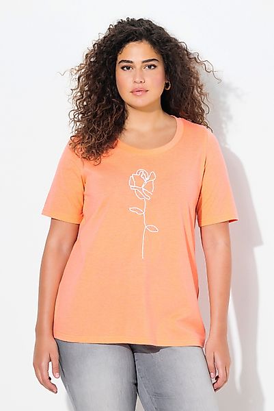 Ulla Popken T-Shirt T-Shirt Rosen Classic günstig online kaufen