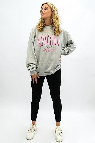 Worldclassca Sweatshirt Worldclassca Damen Sweatshirt Sweater CHICAGO Freiz günstig online kaufen