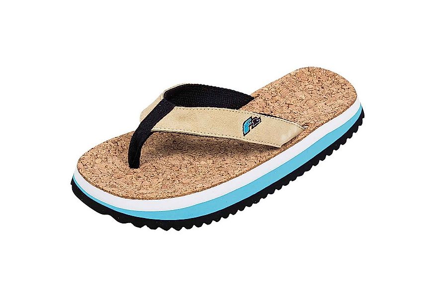 F2 F2 Herren Schuhe Beach Slipper Flip Flops 36/37 Blau/Beige 2024/25 Slipp günstig online kaufen