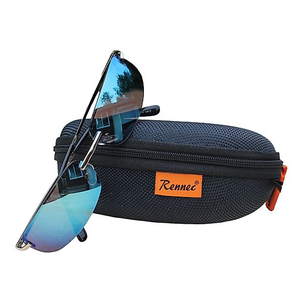 Rennec Sonnenbrille (Edelstahl Sonnenbrille mit Hardcase) günstig online kaufen