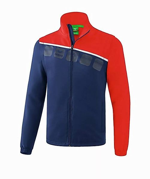 Erima Sweatjacke Erima 5-C Jacke mit abnehmbaren Ärmeln Polyester günstig online kaufen