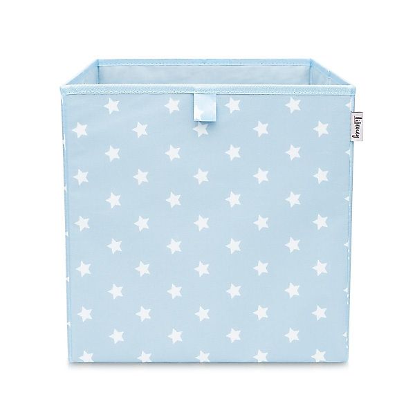 Lifeney Faltbox Aufbewahrungsbox Sterne, Hellblau günstig online kaufen