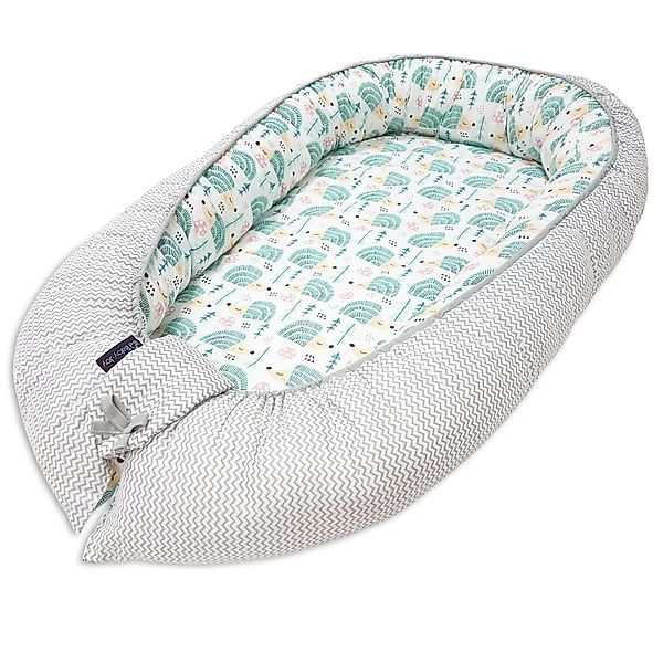 Baby-Joy Babyschlafsack Babynest Kokon ZICK ZACK günstig online kaufen
