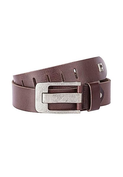 RedBridge Ledergürtel aus Echtleder mit Vintage-Schnalle – Rustikales Desig günstig online kaufen