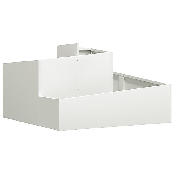 vidaXL Blumentopf Pflanzer Weiß 80x80x50 cm günstig online kaufen