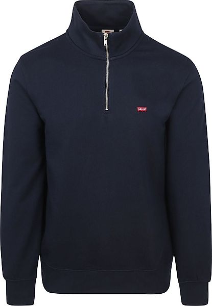 Levi's Sweater Half Zip Navy - Größe M günstig online kaufen