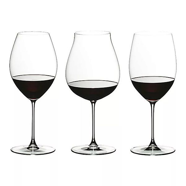 RIEDEL THE WINE GLASS COMPANY VERITAS Rotwein Verkostungsset 3-teilig Trink günstig online kaufen