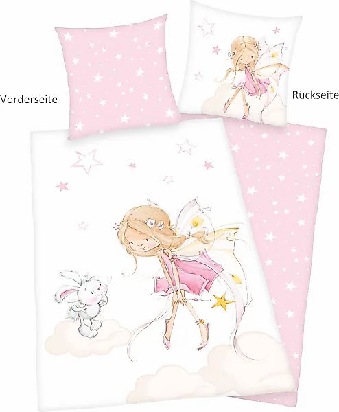 Baby Best Babybettwäsche »Little Fairy«, mit niedlichem Feen-Motiv günstig online kaufen