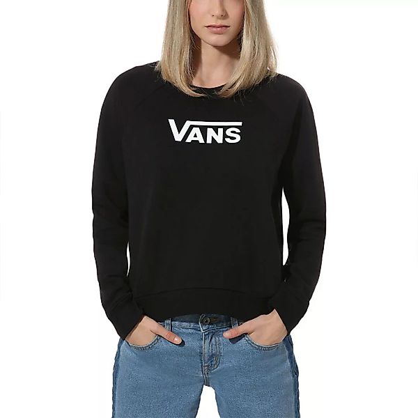 Vans Flying V Ft Boxy Crew Sweatshirt XS Black günstig online kaufen