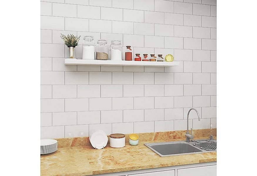 Woltu Wandregal, 1-tlg., hochglänzend Wandboard Schweberegal CD DVD Regal günstig online kaufen