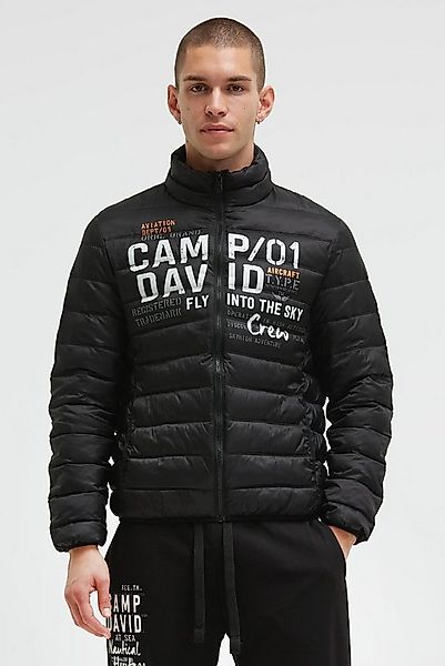 CAMP DAVID Outdoorjacke mit elastischem Saumabschluss günstig online kaufen