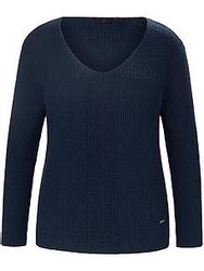V-Pullover Emilia Lay blau günstig online kaufen
