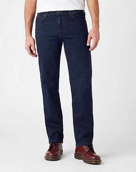 Wrangler Regular-fit-Jeans Hose Wrangler Texas blue black, G 31, L 36, F bl günstig online kaufen