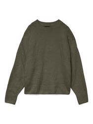 Vero Moda Strickpullover VMBOOM LS O-NECK günstig online kaufen