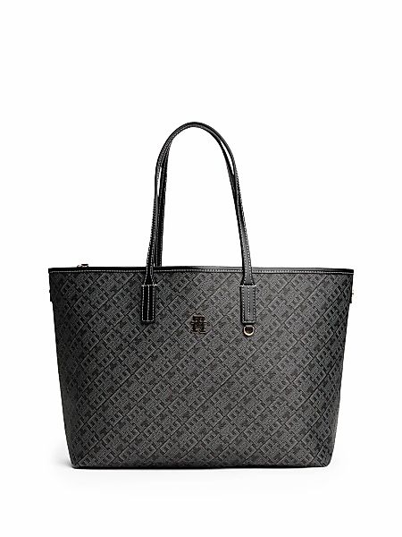 Tommy Hilfiger Tragetasche "TH MONOPLAY LEATHER TOTE", Damen Schultertasche günstig online kaufen