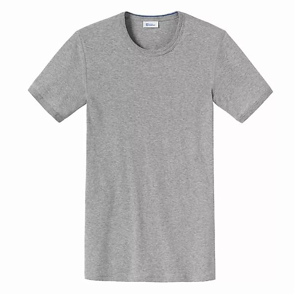 Schiesser Revival Herren Shirt 1/2 Arm Feinripp Unterhemd Ludwig - Graumeli günstig online kaufen