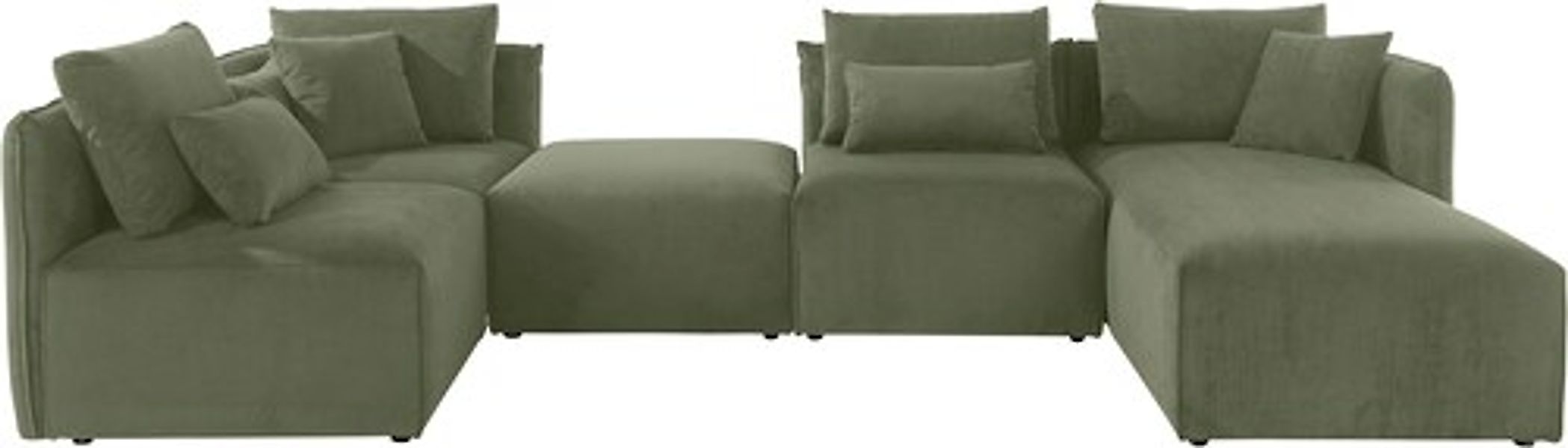 OTTO home Wohnlandschaft »Nöre U-Form« 5 Teile, in vielen Bezugsqualitäten günstig online kaufen