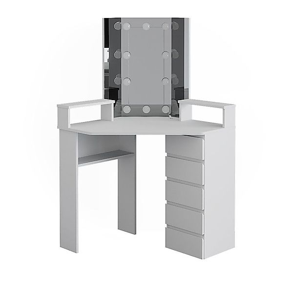 Vicco Schminktisch Tilda, Weiß, 113.3 cm günstig online kaufen