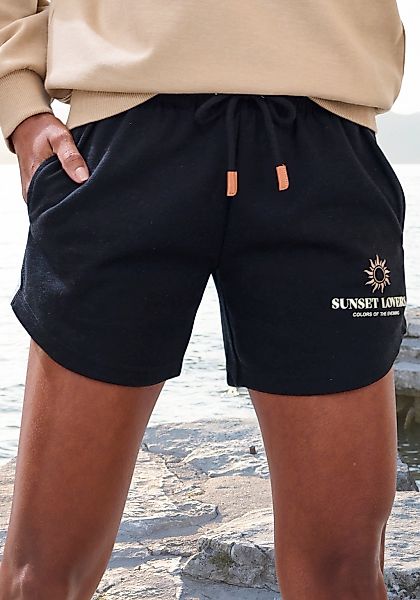 H.I.S Sweatshorts mit Kordelzug und Print, Loungewear günstig online kaufen