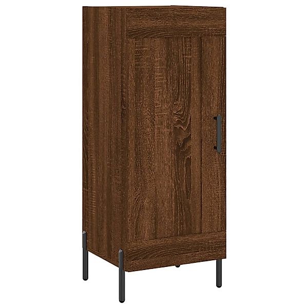 vidaXL Sideboard Braun Eichen-Optik 34,5x34x90 cm Holzwerkstoff 830459 günstig online kaufen