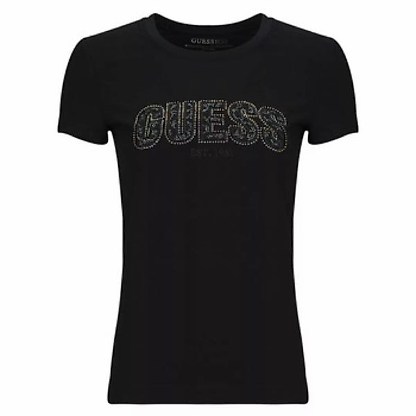 Guess T-Shirt T-Shirt LOGO LACE Kurzarmshirt günstig online kaufen