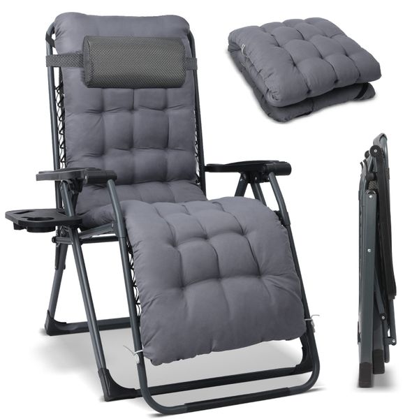 HOMECALL Gartenliege Sonnenliege Klappbar, Liegestuhl mit günstig online kaufen