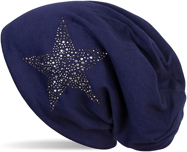 styleBREAKER Beanie Beanie Mütze mit Strass günstig online kaufen