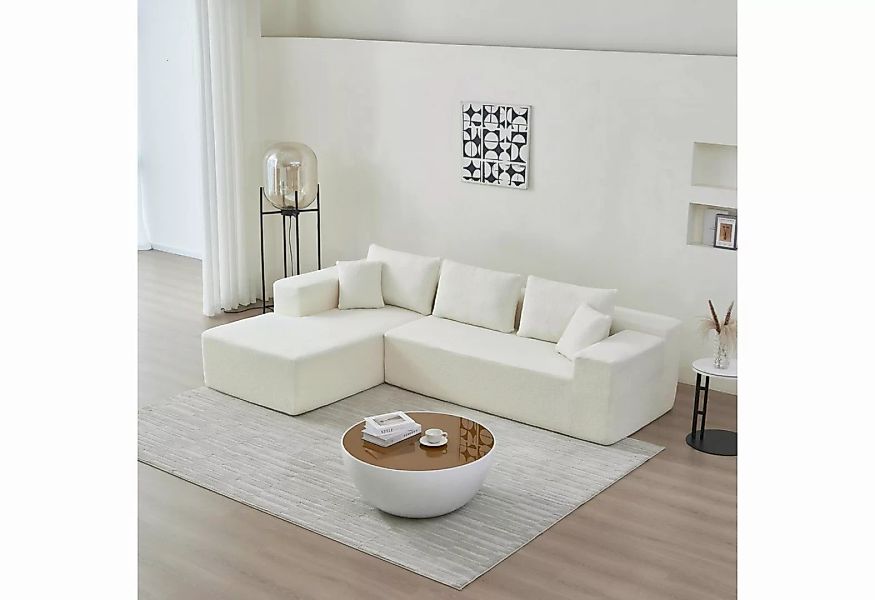 HAUSS SPLOE Ecksofa HAUSS SPLOE Ecksofa L-Form Couch mit hoher Rückenlehne günstig online kaufen