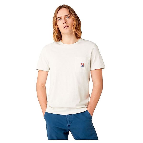 Wrangler Casey Jones Kurzärmeliges T-shirt M Natural Ecru günstig online kaufen