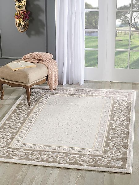 Sanat Teppich "Harmony 3206" rechteckig 12 mm Höhe Wohnzimmer, Kurzflor, mo günstig online kaufen