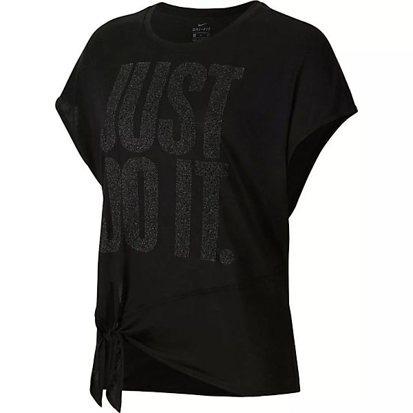 Nike Dri-fit Kurzarm T-shirt XS Black / Dk Smoke Grey günstig online kaufen