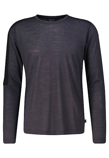 Meru Langarmshirt Herren Longsleeve mit Wolle günstig online kaufen