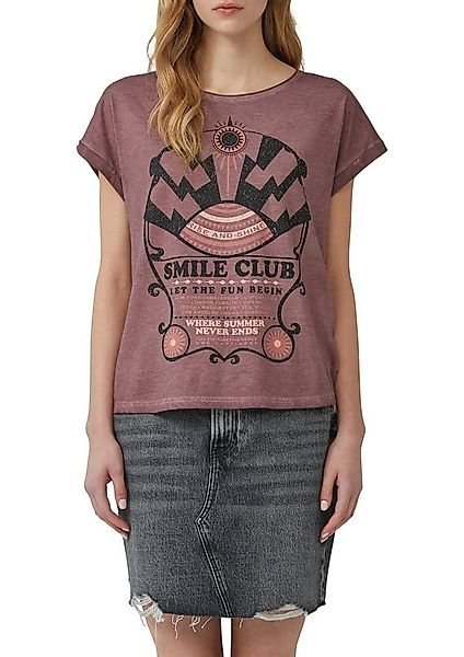 QS T-Shirt mit Print günstig online kaufen