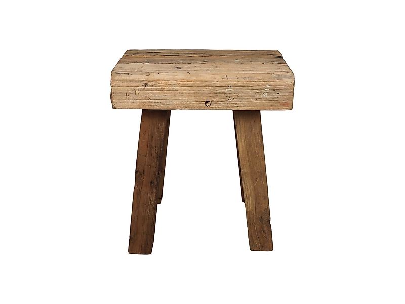 HSM Collection | Quadratischer Hocker Rustikal günstig online kaufen