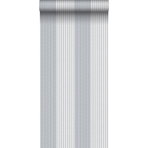 Sanders & Sanders Tapete Streifen Dunkelblau Und Grau 53 Cm X 1005 Cm 64067 günstig online kaufen