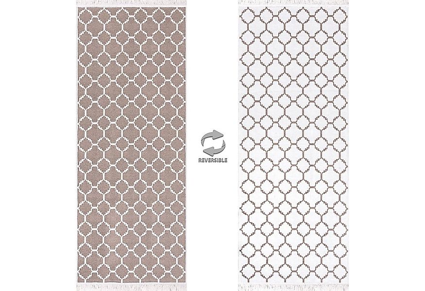 Jimri Teppich Kelim, Läufer, Wohnzimmer Teppich Flur Läufer günstig online kaufen