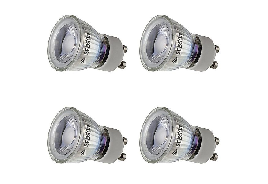SEBSON LED-Leuchtmittel LED Lampe GU10 warmweiß 3W 35mm Durchmesser Spot 23 günstig online kaufen