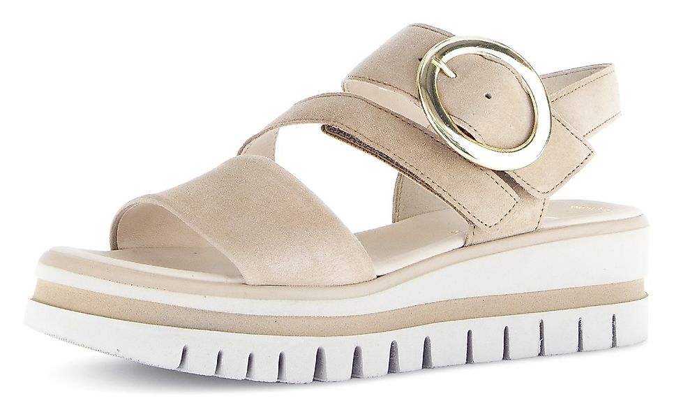 Gabor Keilsandalette, Sommerschuh, Riemensandale, Bequemschuh mit Best Fitt günstig online kaufen