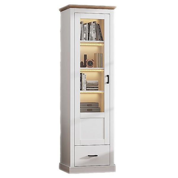 OKWISH Vitrine LED Vitrine, 16 Farben Fernbedienung (Hochschrank, Lagerschr günstig online kaufen