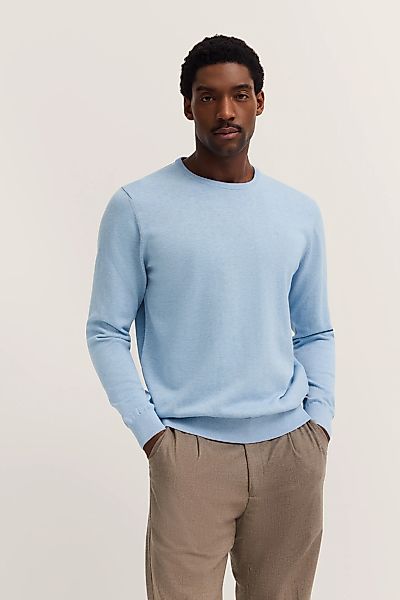 bugatti Rundhalspullover "Basic Essential", aus reiner Baumwolle günstig online kaufen