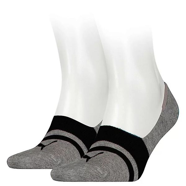 Puma Heritage Footie Socken 2 Paare EU 35-38 Grey günstig online kaufen