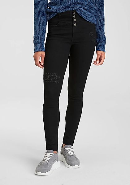Arizona Skinny-fit-Jeans Ultra Stretch hohe Leibhöhe, günstig online kaufen