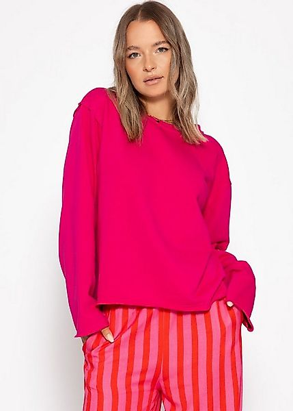 SASSYCLASSY Strickpullover Lässiges Sweatshirt aus Baumwollgemisch Damen Sw günstig online kaufen