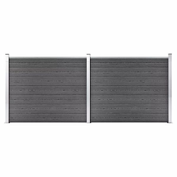 vidaXL Gartenzaun Zaunelement Set WPC 353x146 günstig online kaufen