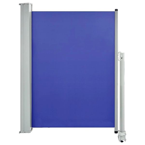 furnicato Ausziehbare Seitenmarkise 100x300 cm Blau günstig online kaufen