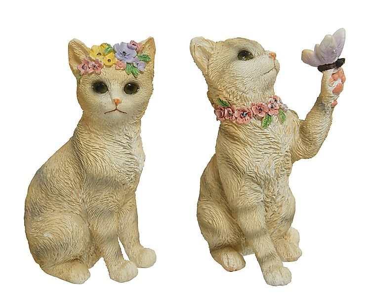 Decoris season decorations Dekofigur, Dekofiguren Katze günstig online kaufen
