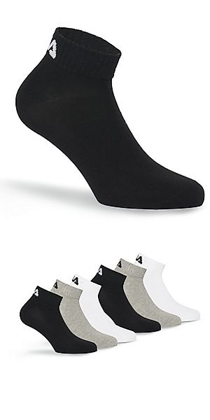 Fila Kurzsocken "UNISEX INVISIBLE PLAIN SOCKS", (6 Paar), Baumwollmischung, günstig online kaufen